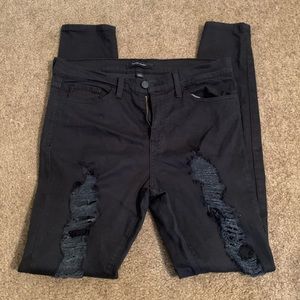 Flying Monkey Black Skinny Jeans